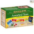 Bigelow Tea Assorted Herbal Tea Variety Caffeine Free Tea with Mint Lemon Chamomile Orange or Herbal Teas 18 Count Box (Pack of 6) 108 Total Tea Bags (Packaging and Flavor Assortment May Vary)