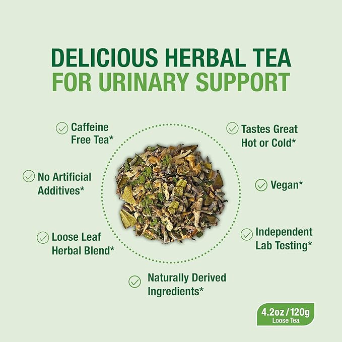 Bell Bladder Control Tea for Women™ - A Special Herbal Tea to Help Support Healthy Urinary Balance and Control - Kidney Tea