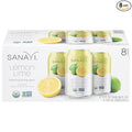 Sanavi Sparkling Water Original Lemon Lime 8 Pack 96 Fl Oz