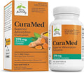 Terry Naturally CuraMed 375mg - Antioxidant Supplement for Brain &amp Immune Health Support - Dietary Supplement with Curcumin &amp Turmeric Essential Oil - Herbal Liver Support - 120 Softgels