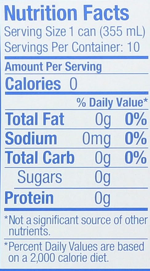 Zevia Zero Calorie Soda Cola Non-GMO 10 Count 120 Fl Oz (Pack of 2)