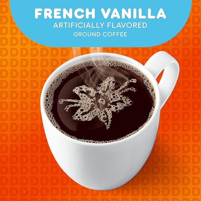 Dunkin' Donuts® French Vanilla Coffee 12 Oz Bag (Pack of 3)