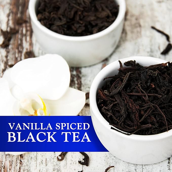 Constellation Tea Vanilla Spice Black Tea Pods Compatible with K Cup Brewers Including 2.0 40 Count