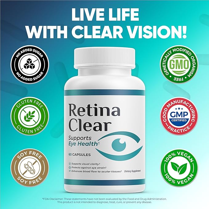 Vision Support Supplement – Eye Health Formula with Lutein Zeaxanthin Quercetin Vitamin A Zinc &amp Bilberry – Supports Visual Clarity Focus &amp Eye Fatigue Relief – 180 Capsules