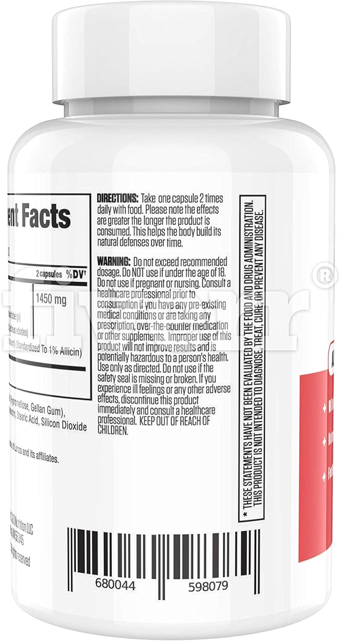 Re+Gen Nutrition Herp Rescue Healing Power Vanish Immune Support for Women Mushroom Supplement Pure Shiitake Mushroom Beta Glucan Red Marine Algae 60 Capsules