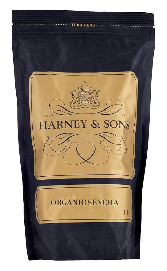 Harney &amp Sons Organic Sencha Tea| 16oz Bag of Loose Leaf Tea