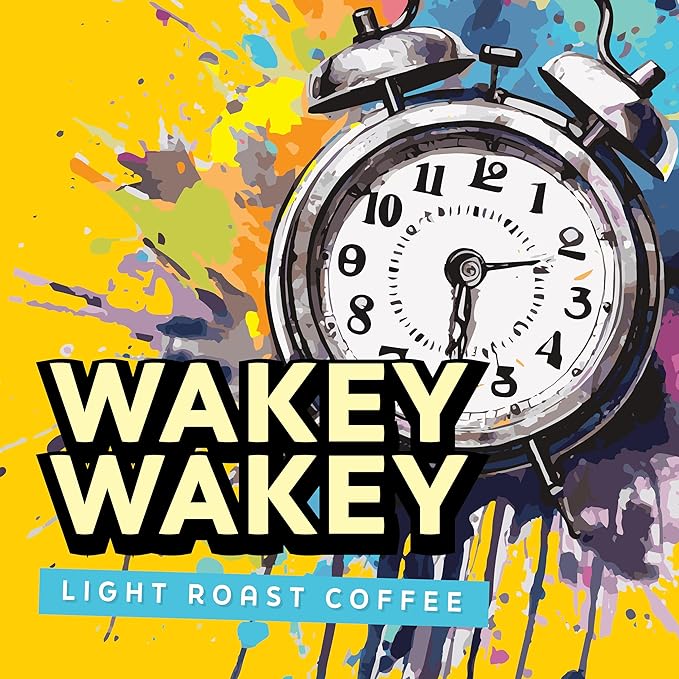 Java Factory Coffee Pods Light Roast Coffee Compatible with K Cup Brewers Including 2.0 Wakey Wakey 80 Count