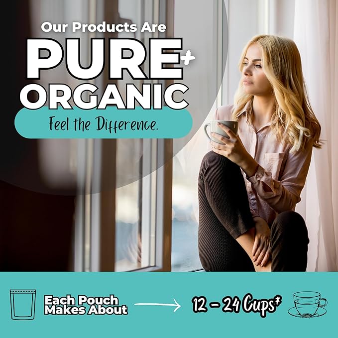Organic Kidney &amp Bladder Comfort Herbal Tea with Marshmallow Root Corn Silk &amp Nettle Leaf | Hydrating Loose Leaf Wellness Blend – 2 oz (57 g) | Caffeine-Free Vegan No Artificial Flavors | G