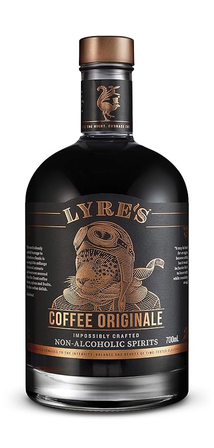 Lyre's Coffee Royale - Non-Alcoholic Set (Pack of 2) | Coffee Originale (Coffee Liqueur Style) &amp American Malt (Bourbon Style) | Award Winning | 23.7 Fl Oz
