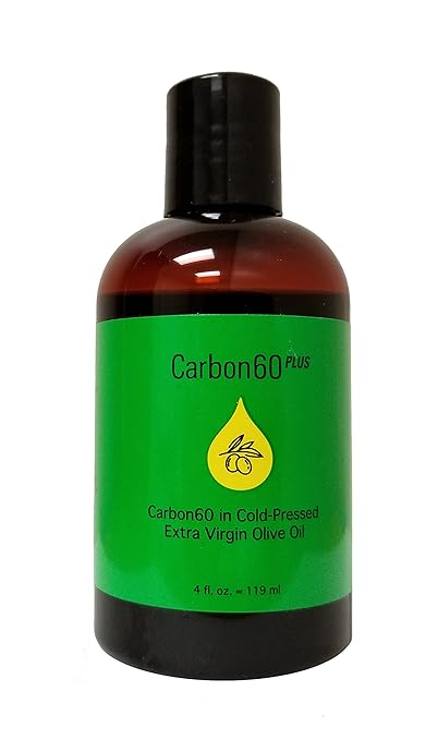 Carbon60 plus regular strength. Has 20mg more Carbon 60 per 100ml than most competitors. carbon 60 cold pressed extra virgin olive oil c60