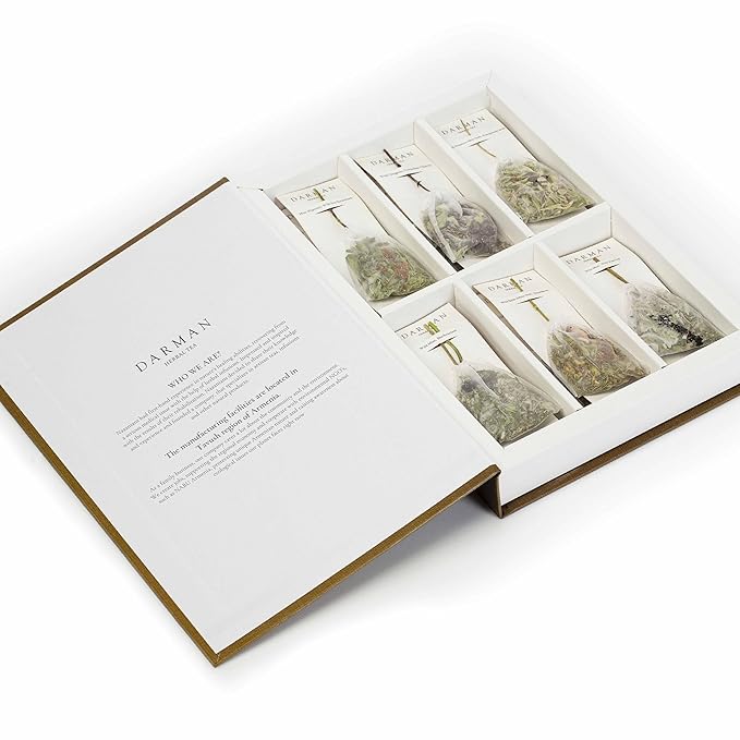 Armenian Herbal Tea – Premium Herbs &amp Wild Dry Fruits Collection | 12 Individually Wrapped Tea Bags (0.28 oz Each) | Handcrafted Mountain Botanicals with Mint Sea Buckthorn Cornelian Cherry &amp