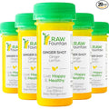 20 Ginger Shots with Lemon 2fl Oz Vitamin C Raw and Cold Pressed Unpasteurized Boosts Immunity All Natural No Artificial Flavors or Preservatives