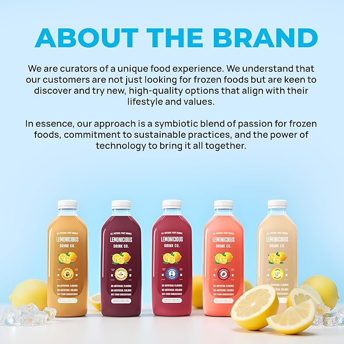 Lemonicious Best Sellers – 6 Bottles of Real Fruit Lemonade (32oz each) – Lemon Blossom Strawberry Peach Tea – Fresh Squeezed No Preservatives