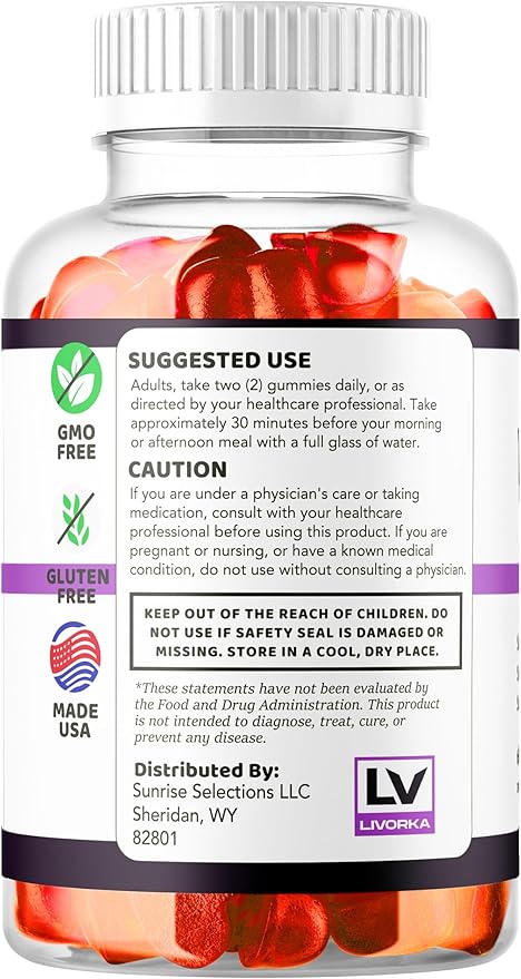 (2 Pack) VitaRenew Gummies - Original VitaRenew Advanced 1050MG Formula - Maximum Strength Supplement Gummy Official Formula Vita Renew All Natural Overall Wellness Support 120 Gummies for 2 Months