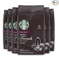 Starbucks Dark Roast Ground Coffee — French Roast — 100% Arabica — 6 bags (20 oz. each)