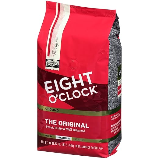 Eight O'Clock Ground Coffee The Original 36 Ounce