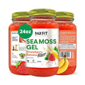 Sea Moss Gel Raw (24 Flavors) 24oz Wildсrafted Gold Sea Moss Gel from Saint Lucia | 92 Vitamins and Minerals | Pure Raw+Non-GMO | Vegan Superfood