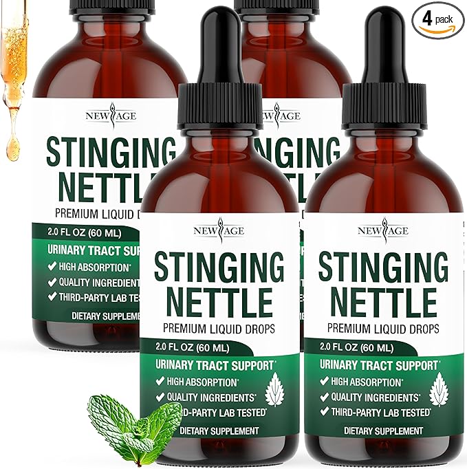 Stinging Nettle Root Drops - Stinging Nettle Extract Tincture for Men &amp Women - Liquid Urtica Dioica Supplement - 8 fl oz