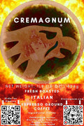 Italian Espresso Fresh Roasted to Order Ground Coffee 1 LB Cremagnum