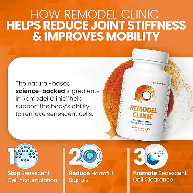 SaltWrap Joint Repair Bundle (Collagen Synthesis + Remodel Clinic)