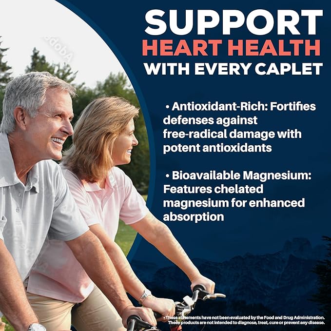 Ayush Herbs Carditone - Natural Heart Health Supplement for Women &amp Men BP Formula Holistic Heart Support with Rauwolfia Arjuna Calcium and Magnesium - 60 Vegetarian Caplets (1 Count)