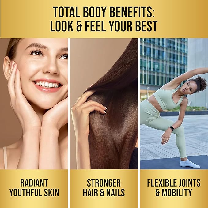 Pure Prana Glutathione &amp Vegan Collagen Builder - Brightening &amp Anti-Aging Supplement with Hyaluronic Acid Vitamin C &amp E - Radiant Skin Hair &amp Nails - 60 Capsules - Non-GMO Turmeric