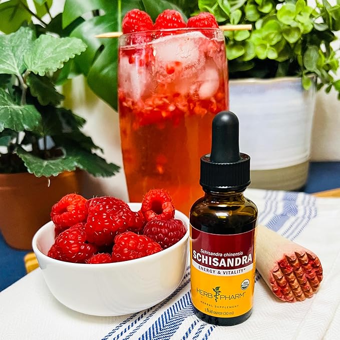 Herb Pharm Certified Organic Schisandra Berry Liquid Extract - 4 Ounce