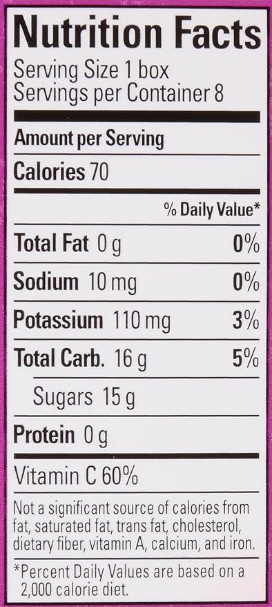 Juicy Juice Grape 4.23 Ounce Boxes 8 Count (Pack of 5)