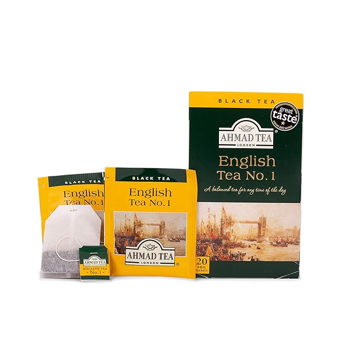 Ahmad Tea English Tea No.1 20 count (Pack of 6)