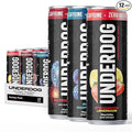 Underdog Performance Energy Drink Variety Nootropics Green Tea Extract Citrulline Clean Sugar Free Fast &amp Slow Release 249mg Caffeine per Serving No Artificial Additives 12 Pack
