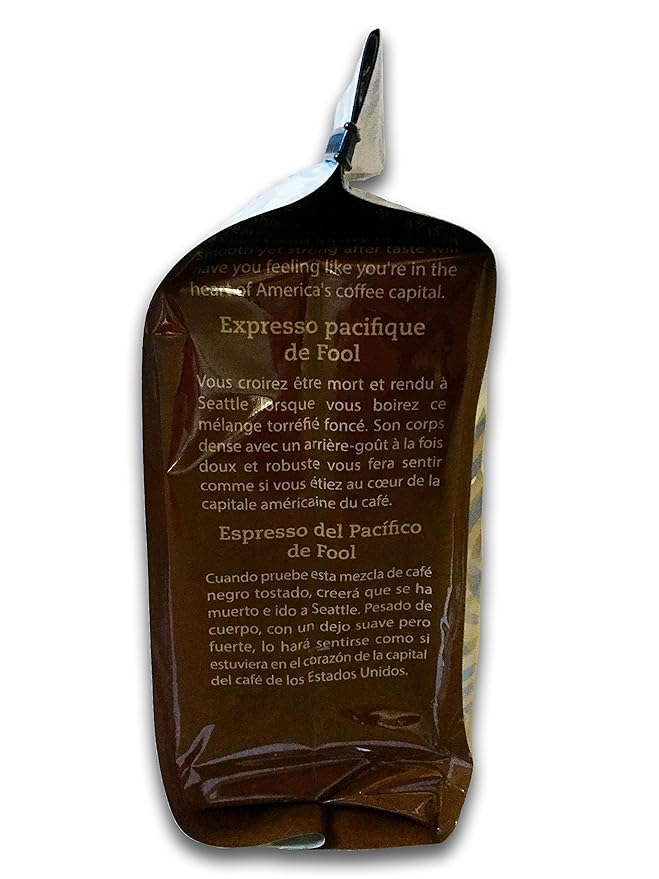 Coffee Fool’s Pacific Espresso 2 Pound (Very Fine Grind)