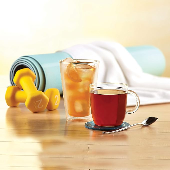 The Republic of Tea Be Well Teas Get Clean AM Herbal Tea Refill Pack of 250 Tea Bags