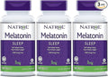 Natrol Melatonin Timed Release Tablets 100 Count (Pack of 3)