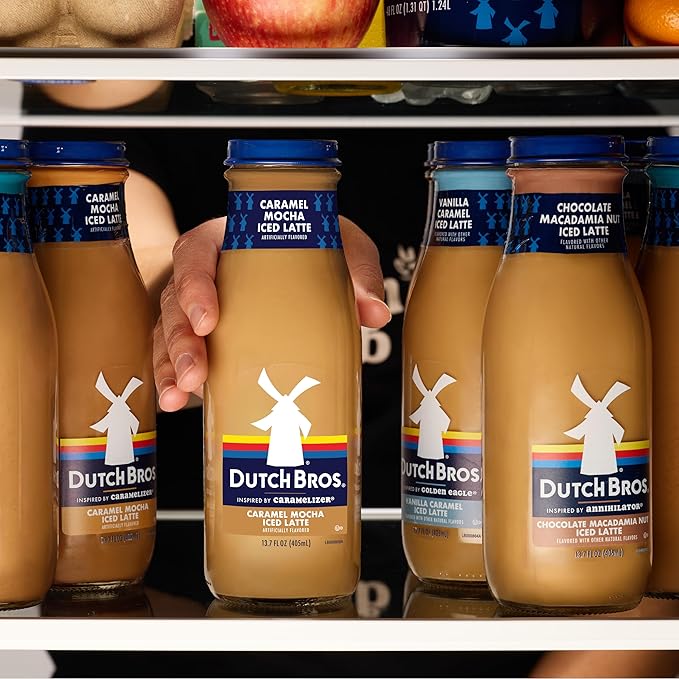 Dutch Bros® Caramel Mocha Iced Latte inspired by Caramelizer® 12-13.7 Fl Oz Bottles
