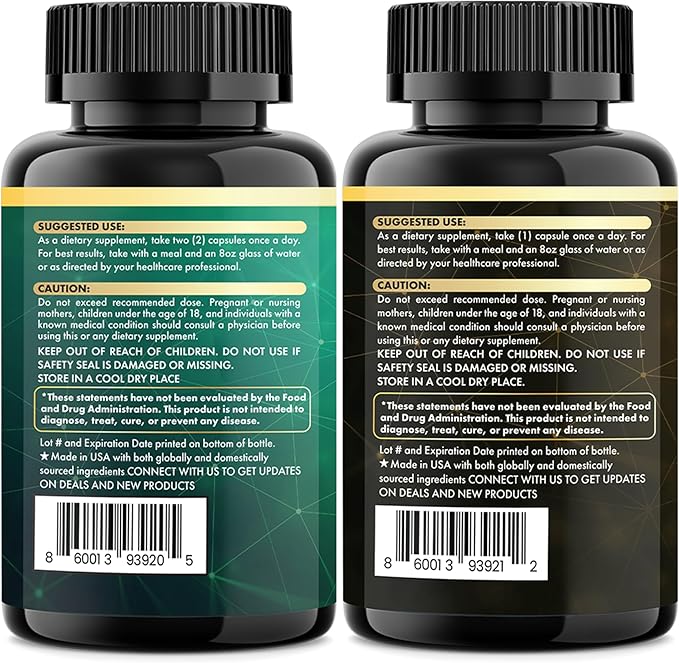 Shilajit and Sea Moss Bundle Sea Moss 350mg Black Seed Oil 200mg Ashwagandha 100mg Turmeric Shilajit 300mg Rhodiola Rosea 100mg Panax Ginseng 50mg Dynamic Vitality Bundle (2 Pack)