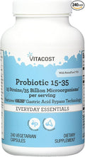 Vitacost Probiotic 15 - 35 Billion 240 Capsules