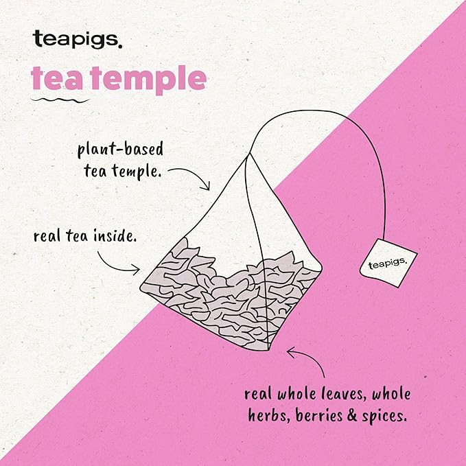 Teapigs Lemon &amp Ginger Tea 50 Templess