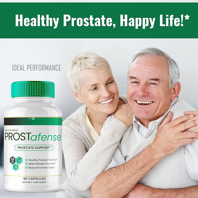 Prostafense Prostate Health Supplements for Men Capsules Official Prostafense All Natural Support Pills - Maximum Strength Premium Formula for Daily Wellness Prosta Fense Reviews (3 Pack)