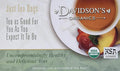 Davidson's Organics Decaffeinated Earl Grey 100-count Unwrapped Tea Bags