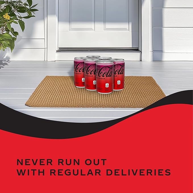 Coca-Cola Cherry Zero 7.5 Fl oz (Pack Of 6)