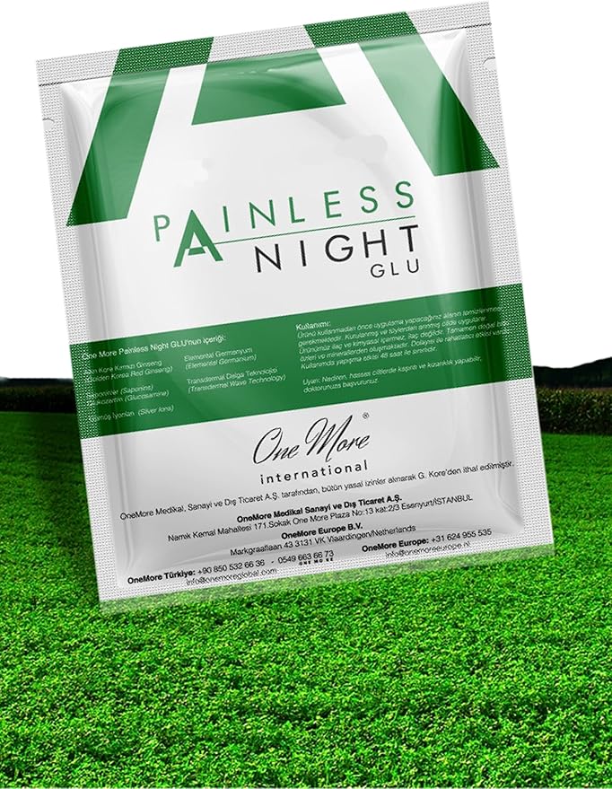 Painless Night Glue 25pcs Pack 100% Original - Relieves Joints Pain and discomfort Contains Korean Red Ginseng