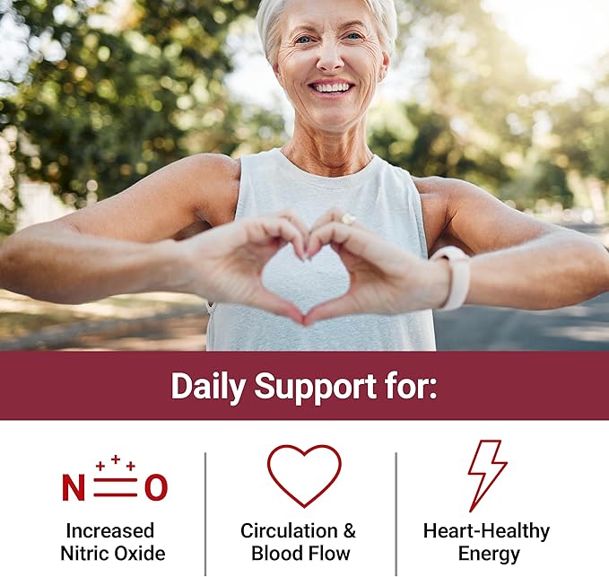 Force Factor Total Beets Blood Pressure Support Supplement with Beets Powder Great-Tasting Chewables for Heart-Healthy Energy and Increased Nitric Oxide 120 Chews 2-Pack