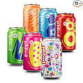 Poppi Sparkling Prebiotic Soda Beverage with Apple Cider Vinegar Seltzer Water and Fruit Juice New Obsessions Variety Pack 12 Fl Oz Pack of 12 Packaging May Vary