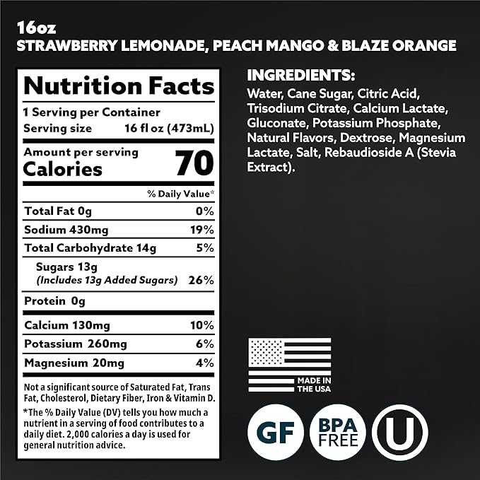 HOIST Premium Military Hydration Electrolyte Drink Powerful IV-Level Hydration Clinically Proven Performance Drink Variety Pack 16 Fl Oz (Pack of 12)