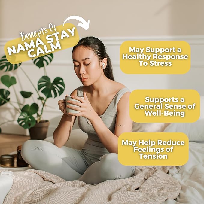 Relax and Calm Down Loose Leaf Tea w/ Ashwagandha Chamomile Lemon Balm | Organic Herbal Tea | 2 oz (57 gram) | Decaf Vegan Healthy ZERO Caffeine Organic Herbs No Natural or Artificial Flavors