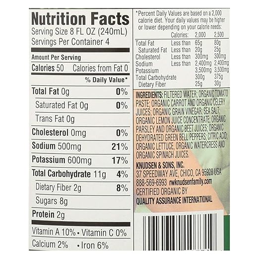 Knudsen Organic Very Veggie Juice ( 32 Oz)