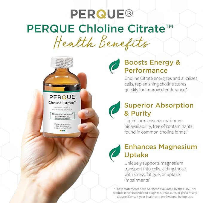 Perque Choline Citrate 7.86 Ounce