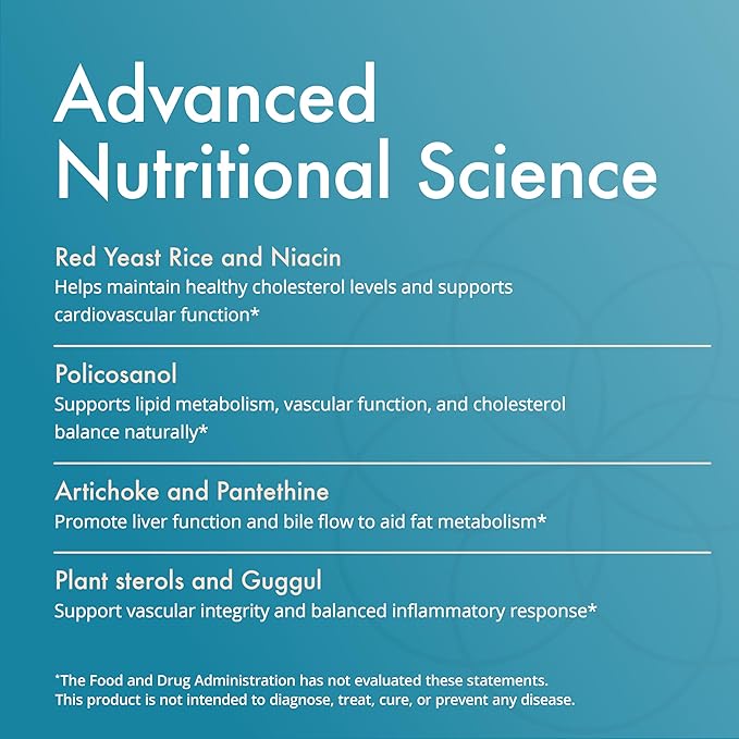 Natura Health Products Cho-Less Supplement - Promotes Healthy Lipid Metabolism and Cardiovascular Health - Featuring Niacin Red Yeast Rice Artichoke Extract and Beta Sitosterol (90 Capsules)