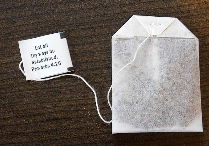 Shepherd's Bible Verse Tea - Bulk Bag - 100 Tea Bags - Spicy Red Chai