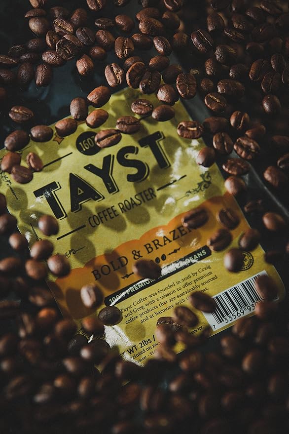 Tayst Coffee Medium &amp Magnificent Medium Roast Gourmet Premium Coffee 2lb Bag
